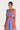 Elodie Gathered Top - Cannes Stripe