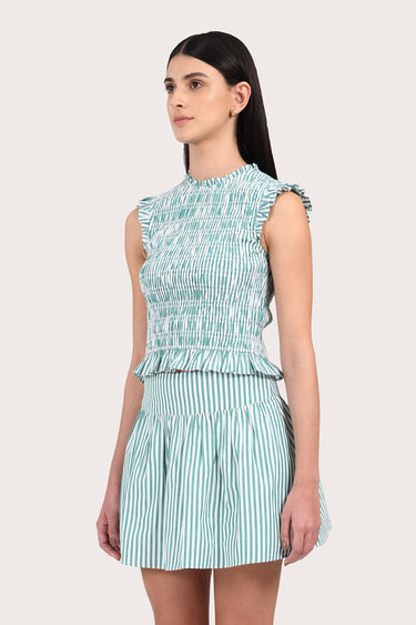 Coco Top - Palm Stripe