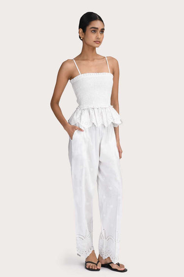 Cassandra Pant - White