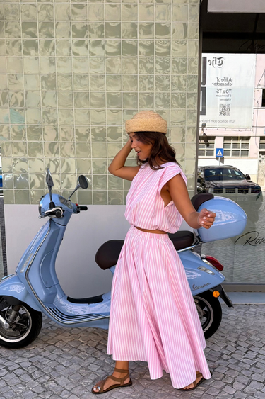 Maja Skirt - Floss Stripe