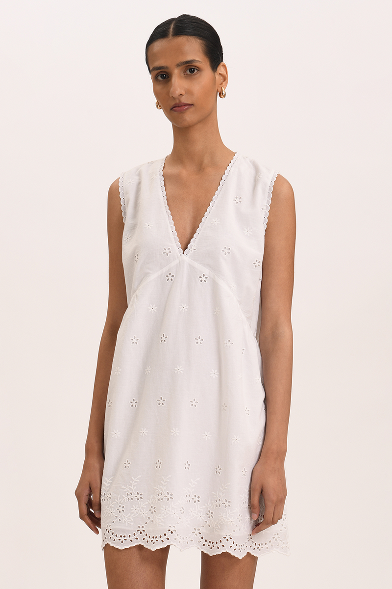 Camila Mini Dress - White