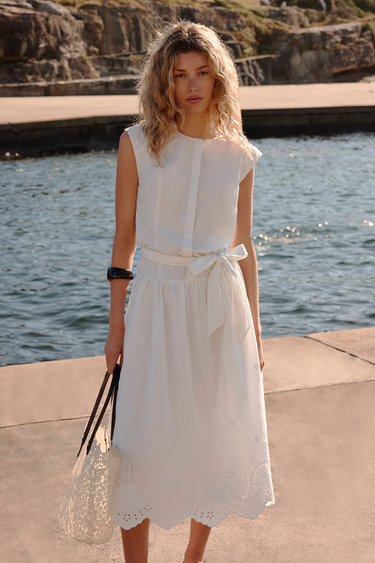 Daniela Dress - White