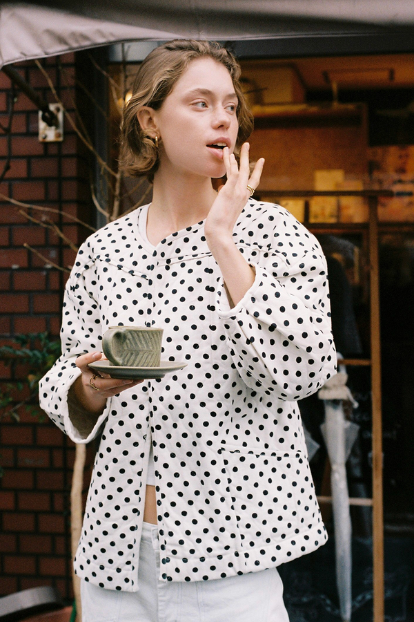 Elsa Jacket - Polka – steele. label
