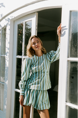 Ines Blouse - Chene Stripe