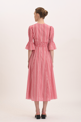 Julieta Dress - Cherry Check