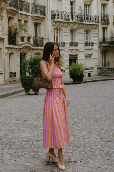 Louise Top - Carinvale Stripe