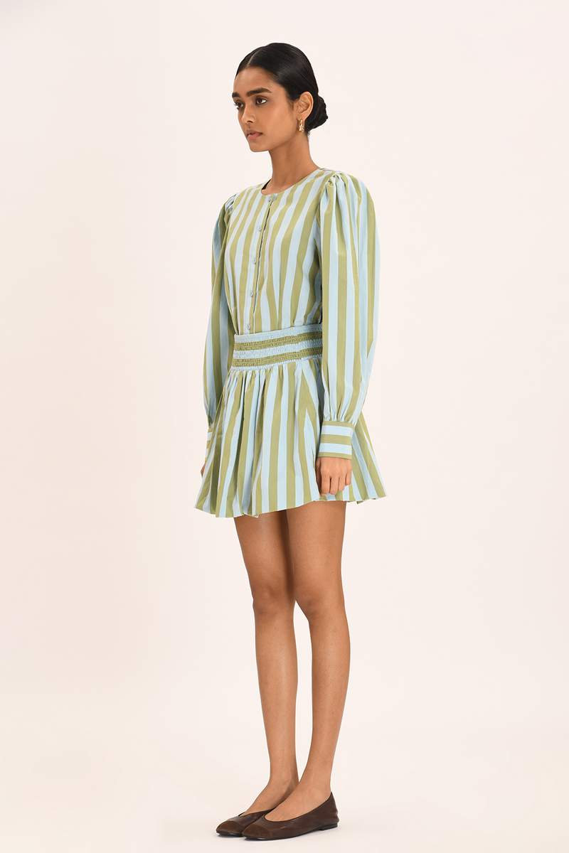 Leonie Skirt  - Chene Stripe