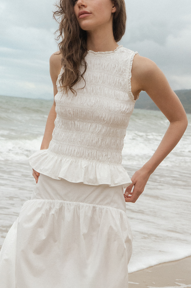 Marsielle Top - Chalk