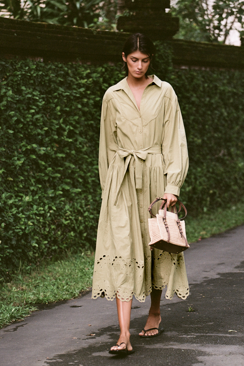 Roma Dress - Sage