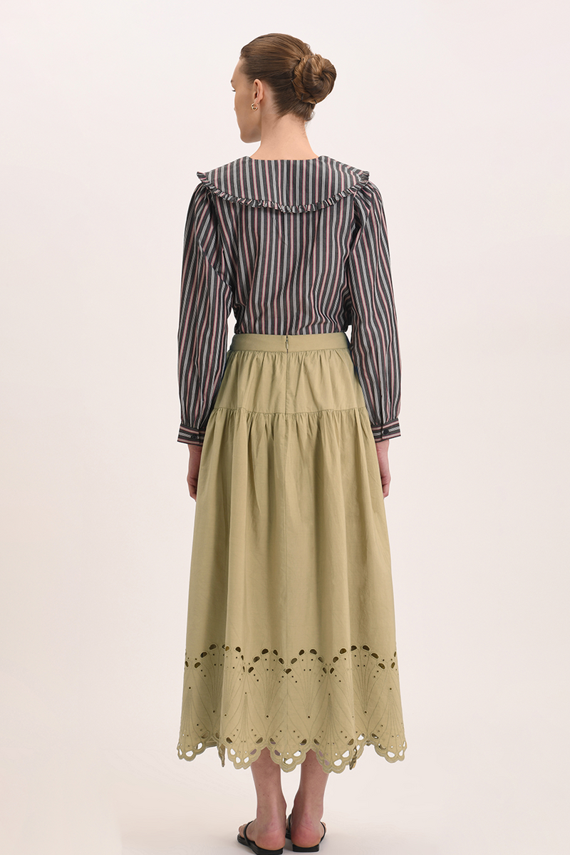 Rossella Skirt - Sage