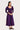 Selene Midi Dress - Bordeaux Check