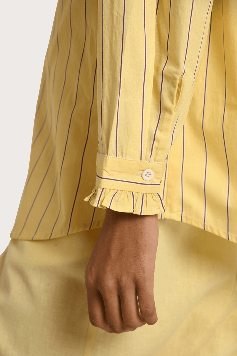 Alba Shirt - Yellow - steele label