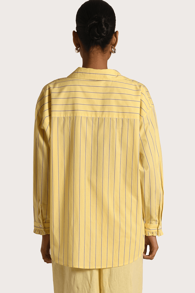 Alba Shirt - Yellow - steele label