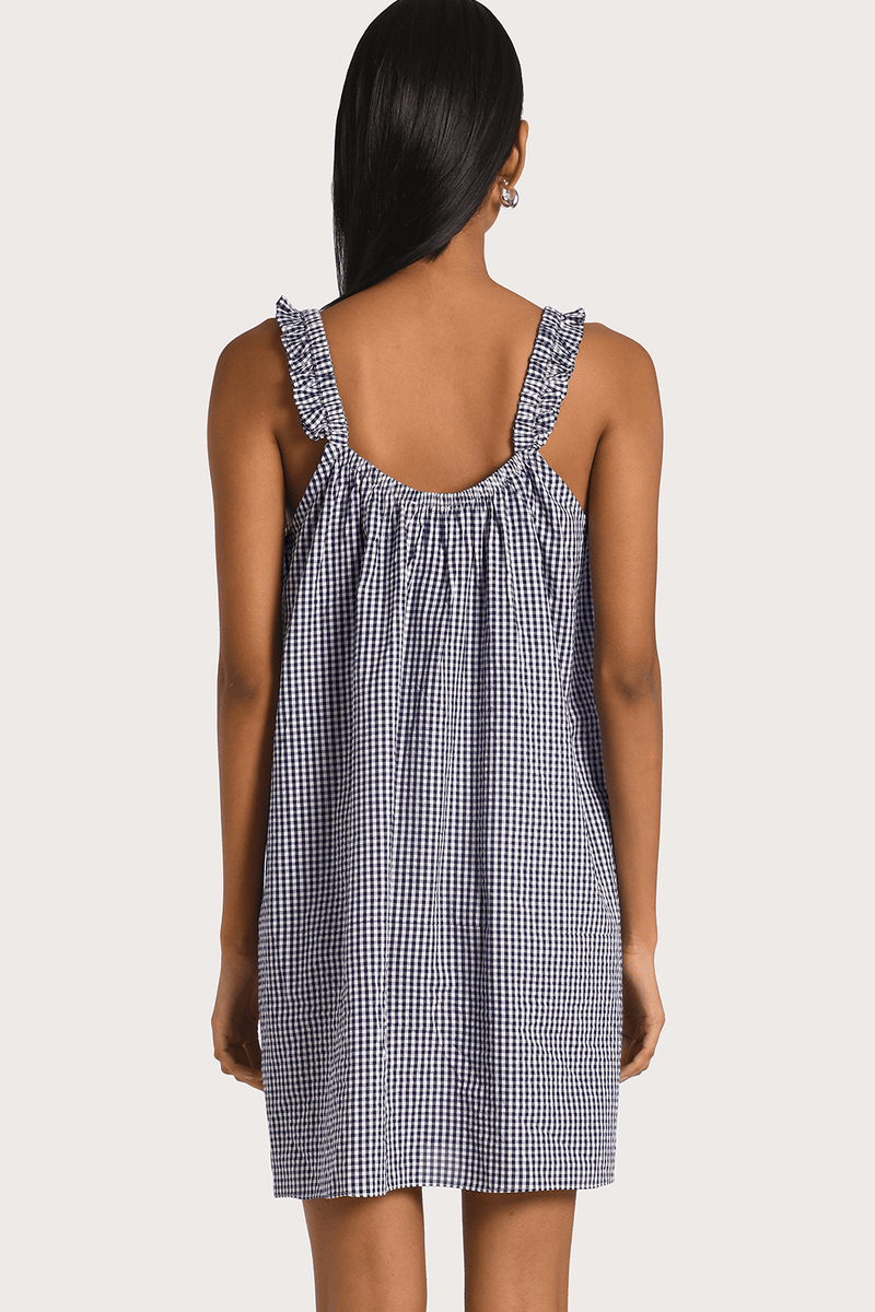 Alisa Mini Dress - Navy - steele label