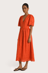 Amalie Dress - Red - steele label