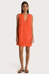 Camila Mini Dress - Red - steele label