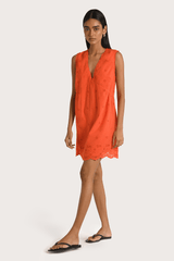 Camila Mini Dress - Red - steele label