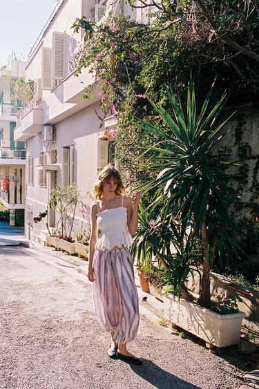 Alexis Pant - Cornflower Stripe