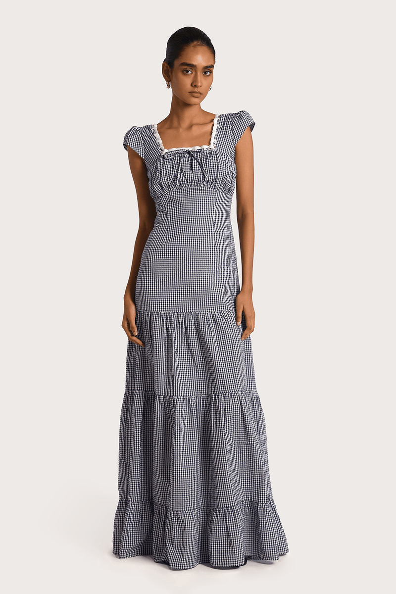 Emelie Dress - Navy - steele label