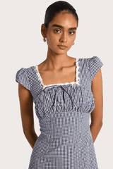 Emelie Dress - Navy - steele label