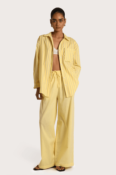 Eva Pant - Yellow - steele label