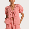 Isabel Top - Red - steele label