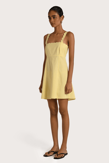 Karla Dress - Yellow - steele label