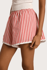 Laila Shorts - Red - steele label