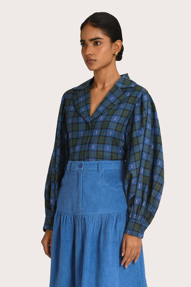 Elin Shirt - Forest Plaid