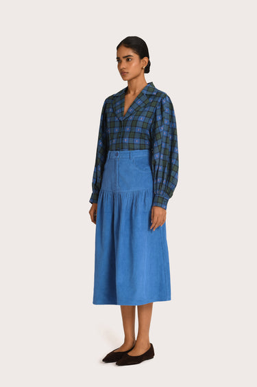 Lykke Skirt - Baltic Blue