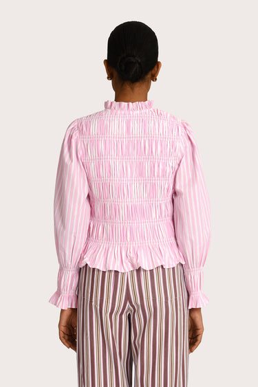 Portia Shirt - Floss Stripe