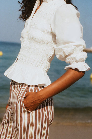 Portia Shirt - White