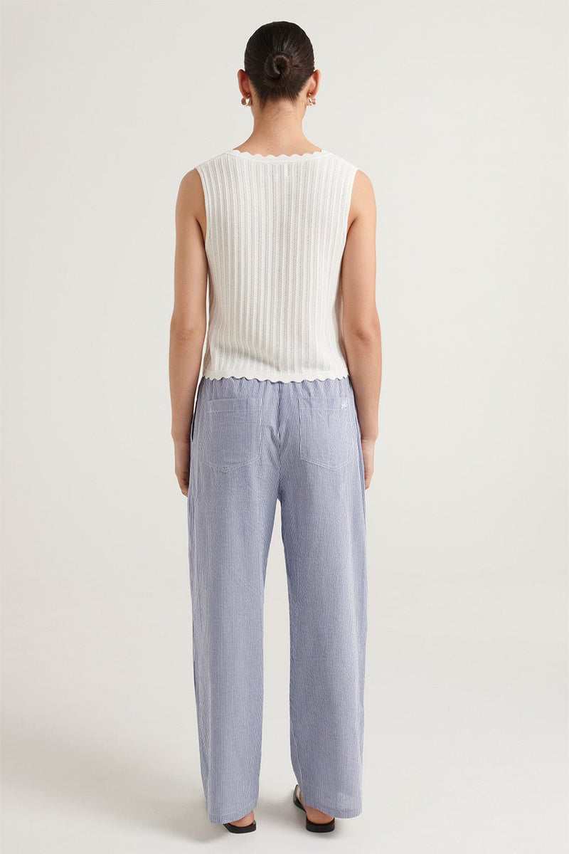 Alessandra Pant - Ischia Stripe - steele label