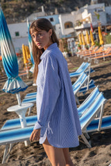 Alessia Shirt - Ischia Stripe - steele label