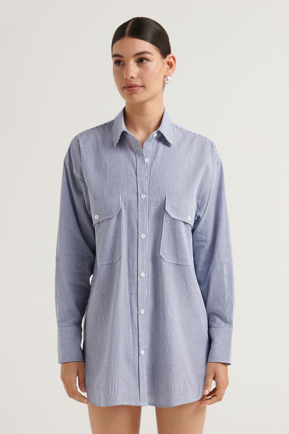 Alessia Shirt - Ischia Stripe