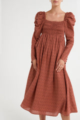 Amara Dress - Auburn - steele label