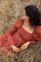Amara Dress - Auburn - steele label