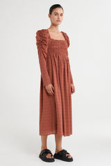 Amara Dress - Auburn - steele label