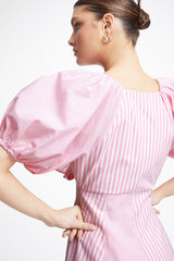 Brianna Dress - Pink Stripe - steele label