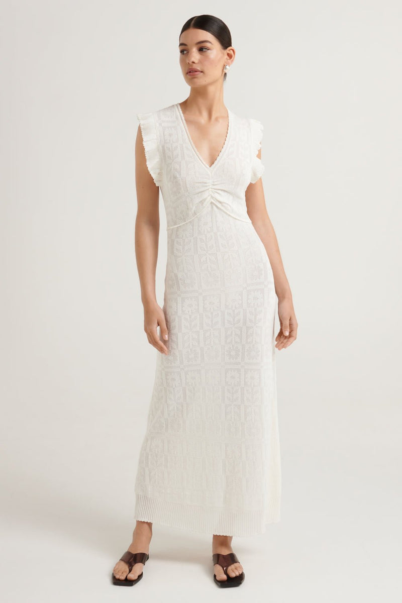 Claudia Dress - Ivory - steele label