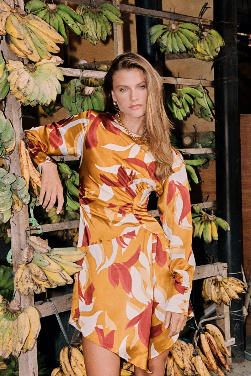 Clover Dress - Maple Breeze - steele label