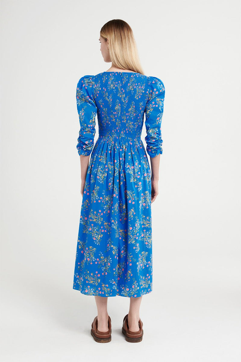 Elsie Dress - Azure Floral - steele label