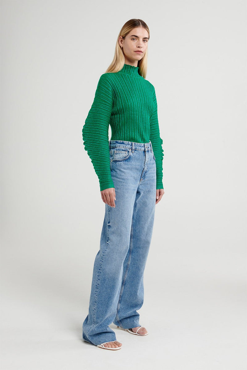 Emily Top - Emerald Shimmer - steele label
