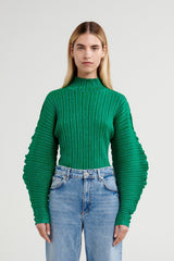 Emily Top - Emerald Shimmer - steele label