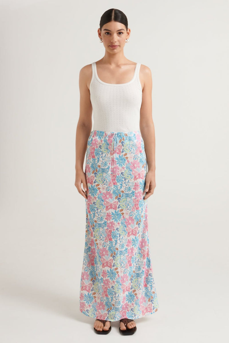 Evangelina Skirt - Spring Bloom - steele label
