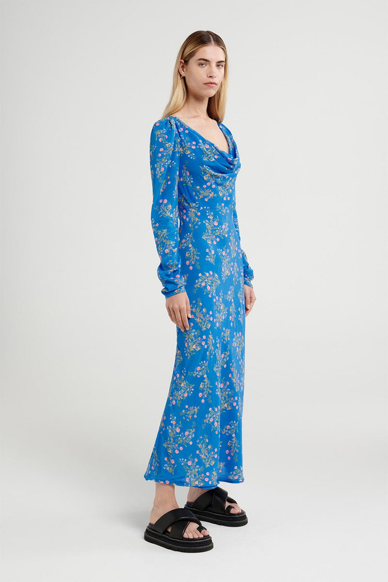 Felicia Dress - Azure Floral - steele label