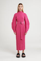 Gianna Dress - Raspberry Shimmer - steele label
