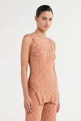Kailani Top - Coral Serenade - steele label