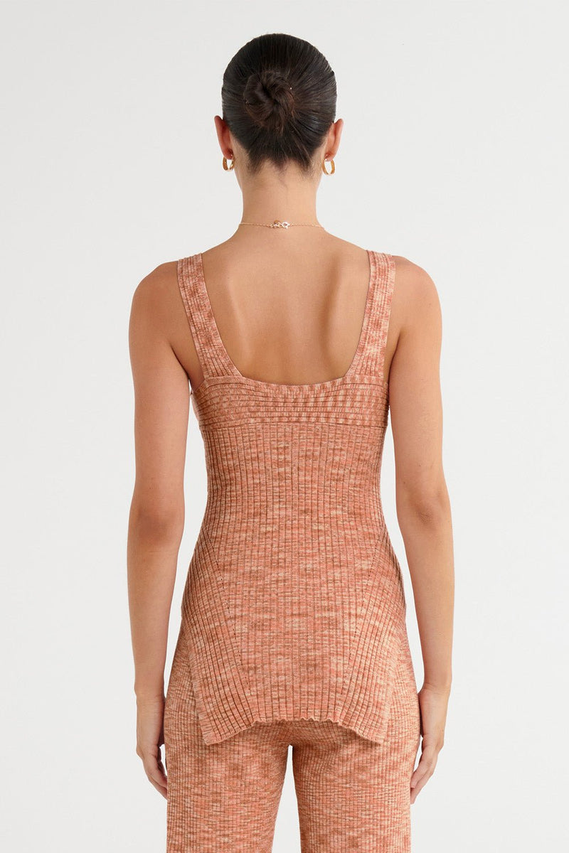 Kailani Top - Coral Serenade - steele label