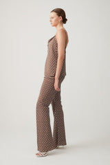 Lilith Pant - Chocolate - steele label